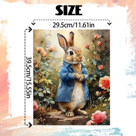 YALKIN Paint by Number Kits for Adults with Frame, 30x40CM (12x16 Inch) DIY Oil Acrylic Painting by Numbers Kit with Pre-Stretched Framed Canvas, Adult Paint by Number Kits for Beginners and Gifts