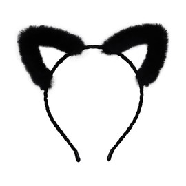 BIRLOZA Cat Ears Headband, Cat Hair Bands, Hair Accessories, for Girls, Women, Costume Parties Decoration, 1 Piece