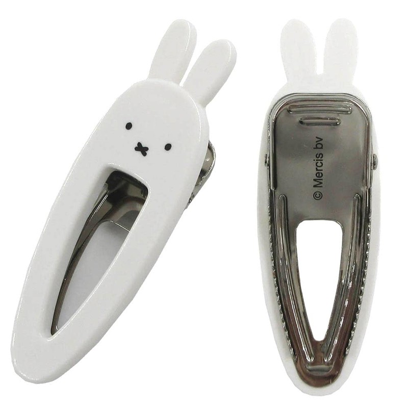 Miffy Die Cut Hair Clip, Miffy Boris, Hair Clip, Accessory,
