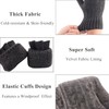 Beurlike Fingerless Gloves Half Finger Gloves for Men and Women