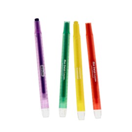 BAZIC 10 Color Twistable Crayons, Mini Twist Up Propelling Assorted Color Crayon, Coloring Drawing Art Supplies for Office School Kids Children, 1-Pack