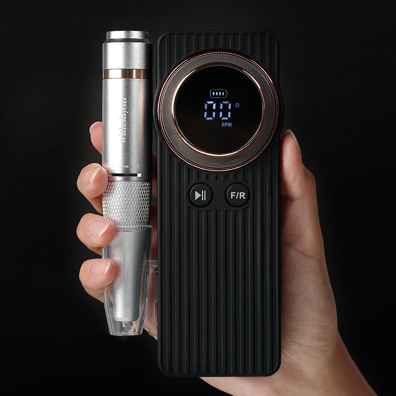 Withshan [Withshan] Pro Max Nail Drill + 6 Bits +