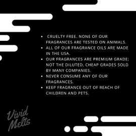 Proudly Made in Canada. Vivid Melts, Odor Eliminating Scented Wax Melts Bark Air Freshener, All Natural Soy Wax for Home Or Office for Electric Warmers. (Cinnamon Hearts)