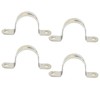 MACHSWON Pack of 4 Pipe Band Clamp 160 mm 304