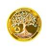 4 Years Sobriety Coin-Sobriety Gifts for Anniversary -Tree of Life