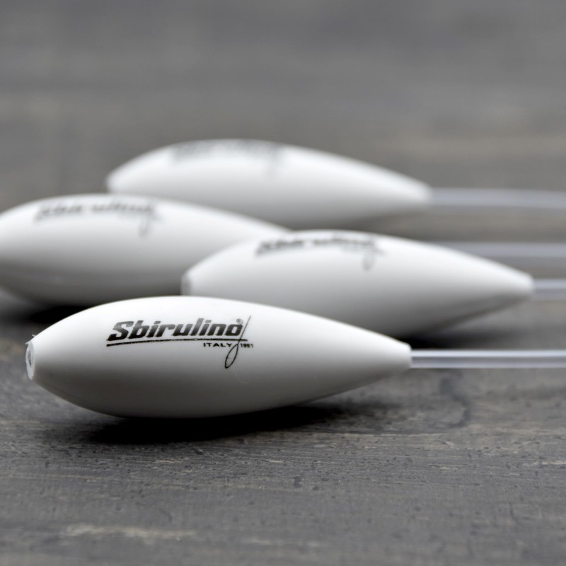 Sbirulino® Kit Set of 4 Floating Sbirolino (White) - Semi-Sinking