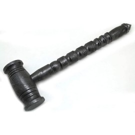 Medieval Warrior Exclusive Full Damascus Steel Hammer Great Piece of Art Real Heavy Duty Hammer (3)