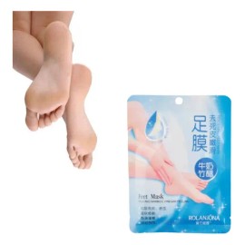 Máscara Cuidado Pies Pedicura MAscarilla Exfoliante Spa Hidratación Full