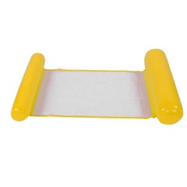 Air Mattress Swimming Pool Beach Inflatable Float Cushion Bed Lounge (Yellow)