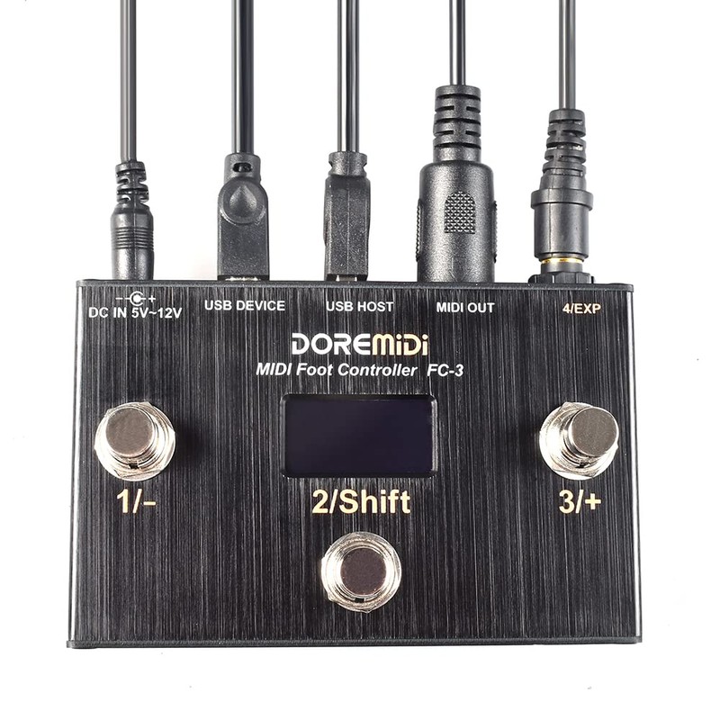 MIDI Foot Controller (FC-3) MIDI Controller Designed That Can Be