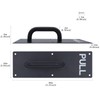 GINZER Push Pull Door Handle Set, Aluminum Alloy Push Pull