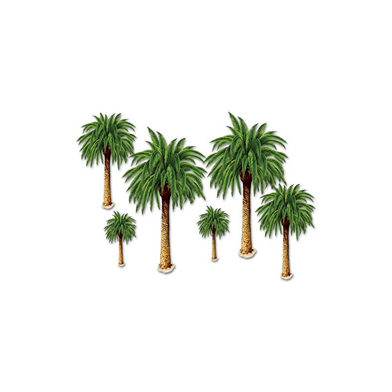 Beistle 52005 Palm Tree Props