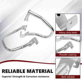 PIKPOP Engine Guard Highway Crash Bar Protector Replacement for Indian Scout 2015-2024/ Scout Sixty 2016-2024/ Scout Bobber ABS 2018-2023 (Chrome)