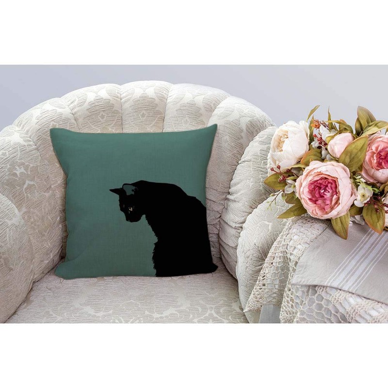 HGOD DESIGNS Decorative Square Pillow Case Cushion Cover 18X18 Inches