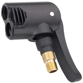 CEXUN Tyre Valve Adapter, Car Air Pump Conversion Inflatable Chuck 2 in 1 American Mouth French Mouth Inflatable Car Motorcycle Bicycle Car Valve Lever Plug Tyre Valve (Do Not Empty)