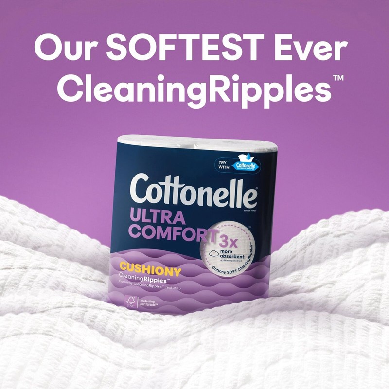 Cottonelle Ultra Comfort Toilet Paper 32 Family Mega Rolls 296