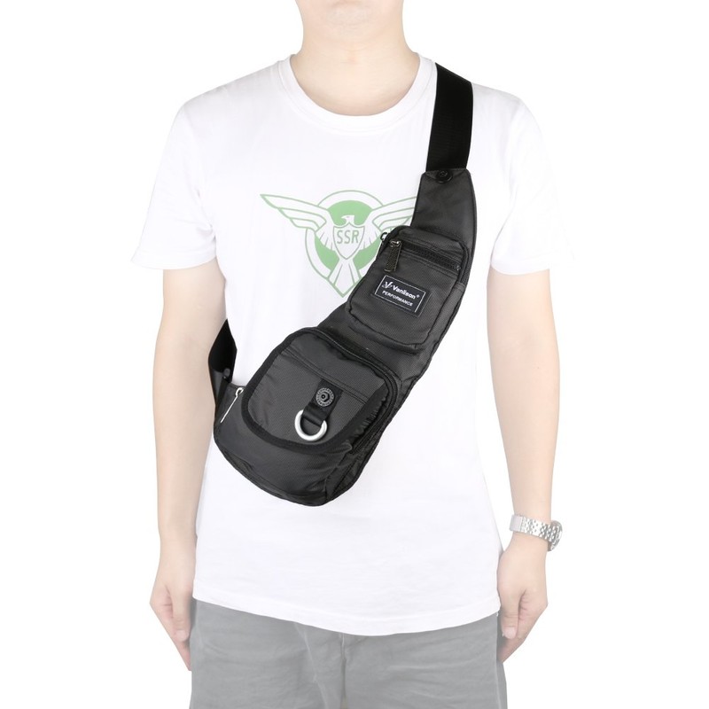 Vanlison Lightweight Small Sling Bag Backpack Chest Shoulder Bags Multipurpose