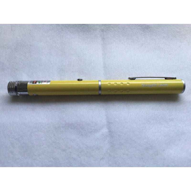 Renegade Lasers Yellow Pocket Laser