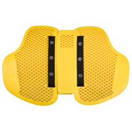 Komine SK-831 CE Standard Level 2 Ergonomic Air Chest Guard Multi Yellow Motorcycle Soft Protector with Buttons