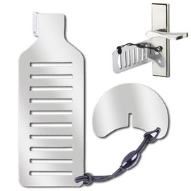 XINCHENG Hotel Door Lock Travel Safety, Stainless Steel Travel Safety Door Locks with Storage Bag, Portable Security Lock Without Drilling for Home, Hotel and Travel