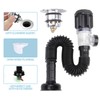 Drain Pipe Kit for Sink Drain Sink Plug Stopper Siphon