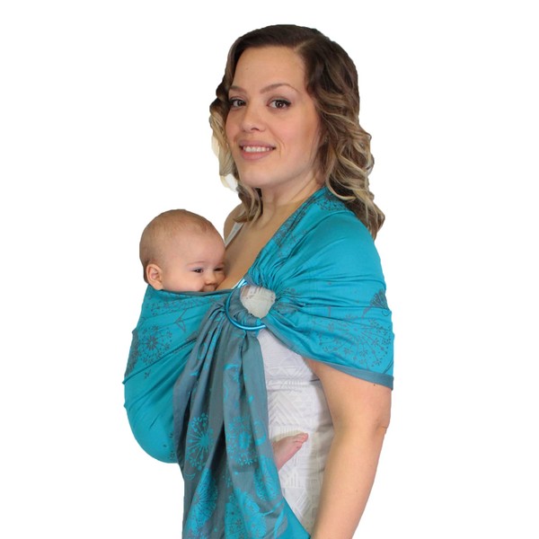 Ring Sling Baby Carrier - 100% Organic Cotton - Baby