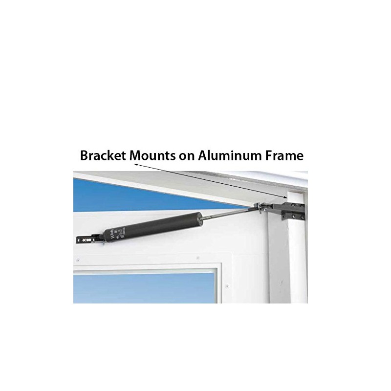 Florida Jamb Bracket for Coastal Closer Black-51611-091