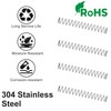 GUNGY Compression Spring Stainless Steel Spring Compression Springs 30 mm