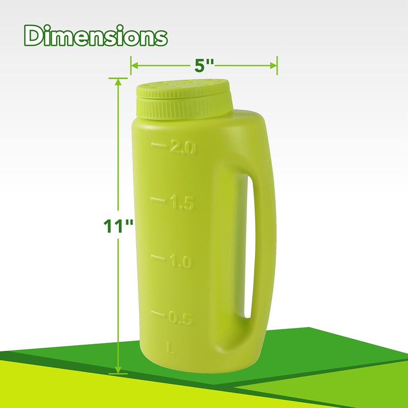 (2-Set) Multipurpose 2L Handheld Spreaders (Blue and Green) - Handheld