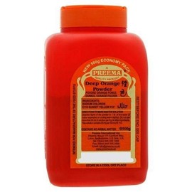 Preema Deep Orange Food Colour Powder - 500g