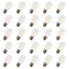 Rolay S14 Clear String Light Bulbs, 2W Plastic LED Replacement