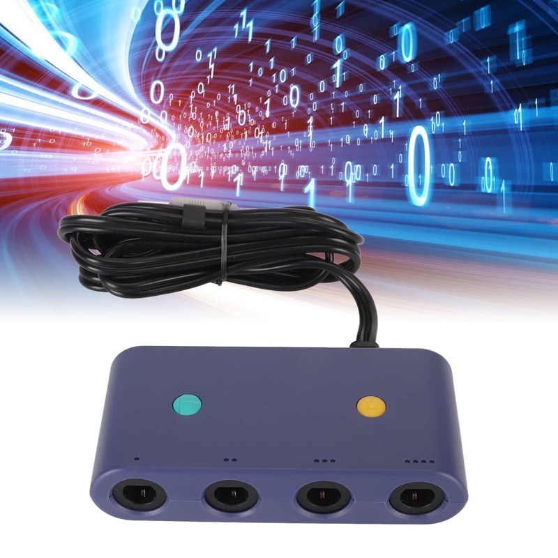 Controller Adapter for Game Cube, 3 in 1 Game Controller