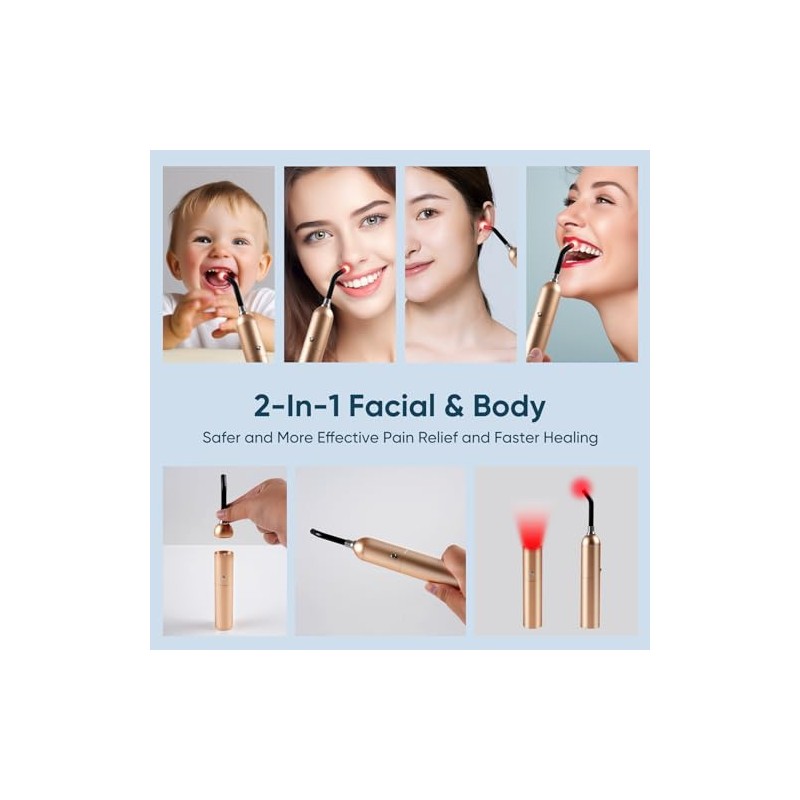 PRFCTLIFE Red Light Therapy Device Portable Infrared & Red Light