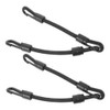 BESPORTBLE 6Inch Bungee Cords with Carabiner: Black Short Elastic Tie