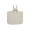 Jollein Badeponcho 65x62 cm Nougat Kapuzenbadetuch Handtuch beige | 533-550-00093
