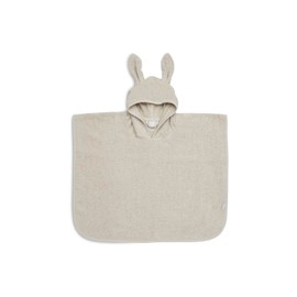 Jollein Badeponcho 65x62 cm Nougat Kapuzenbadetuch Handtuch beige | 533-550-00093