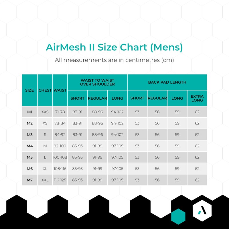 Airowear - AirMesh II - Mens Padded Body Protector -