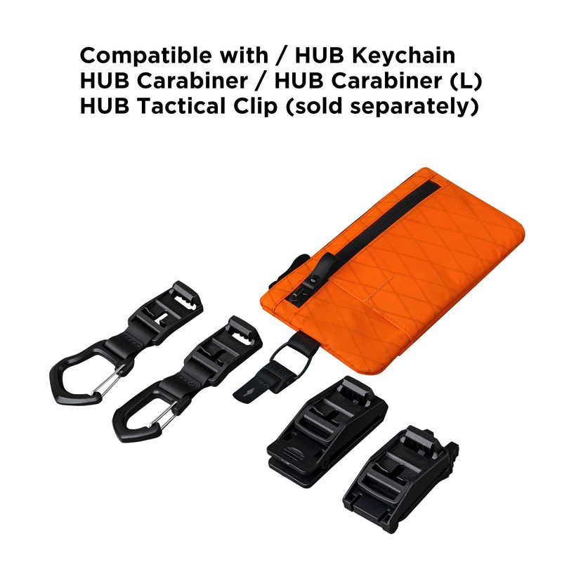 ALPAKA Zip Clutch X-Pac VX21 - Functions as Zipper Wallet