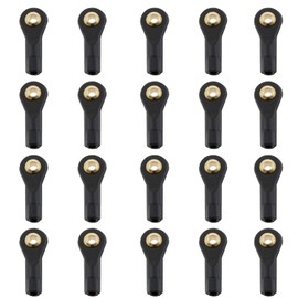 Haidong M2 Ball Head Holder Tie Rod Plastic M2 Tie Rod End Ball Joint RC Model Aircraft/car/Boat Lever Steering Ball Head Connecting Rod end-20PCS