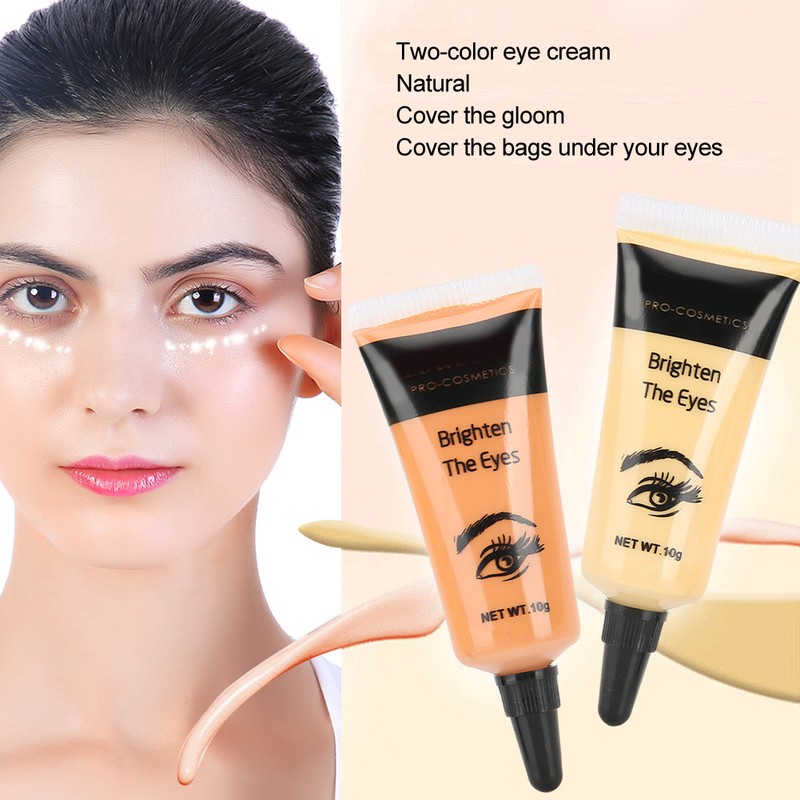 Under Eye Concealer Bouble Color Dark Circle Eye Bag Concealer
