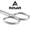 Cuticle Scissor with Curved tip, Stainless Steel Grooming Tool for