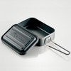 Skater Mess Tin AFTM10-A Seasoning Not Required, Rice Box, Outdoor,