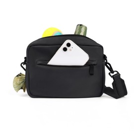 COOWONE Dog Walking Bag for Treats, Kibbles, Toys, Dog Treat Pouch with Small Pouch, Treat Pouches for Pet Training, Waterproof Treat Bag for Walks