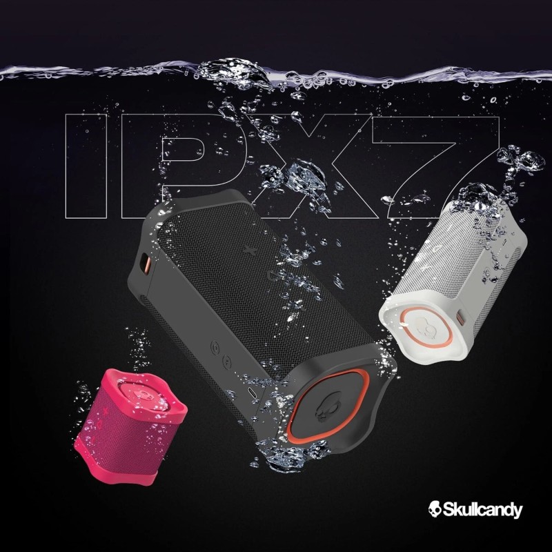 Universal Skullcandy Terrain Mini Wireless Bluetooth Speaker (Grey)