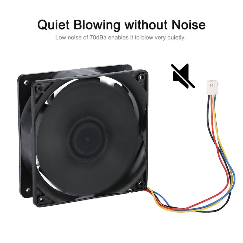 Richer-R Antminer Fan Cooler, 3A 7000 RPM Wind Cooling Computer