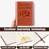 WHLBHG Scout Leader Gift Scout Leader Leather Notebook Scout Court