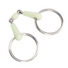 Horse Mouth Bit Stainless Steel Ring Middle Rubber Apple Flavour