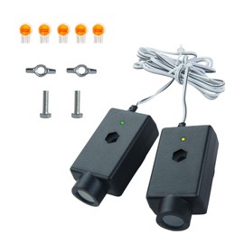 41A4373A Safety Sensors, Garage Door Openers Safety Sensor Replacement kit, Compatible with LiftMaster and Chamberlain from 1993 to Late 1990's