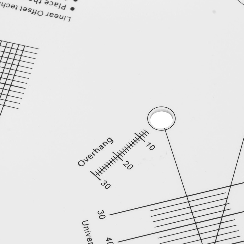Turntable Strobe Disc, LP Stroboscope Disc Mat Rotational Speed Detection