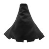 JPstraps - Gear Stick Gaiter Genuine Leather Black Compatible with